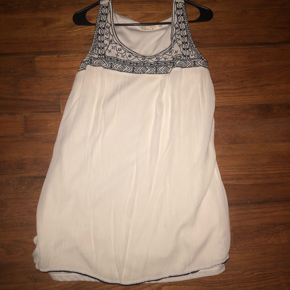 Cute & casual white dress!